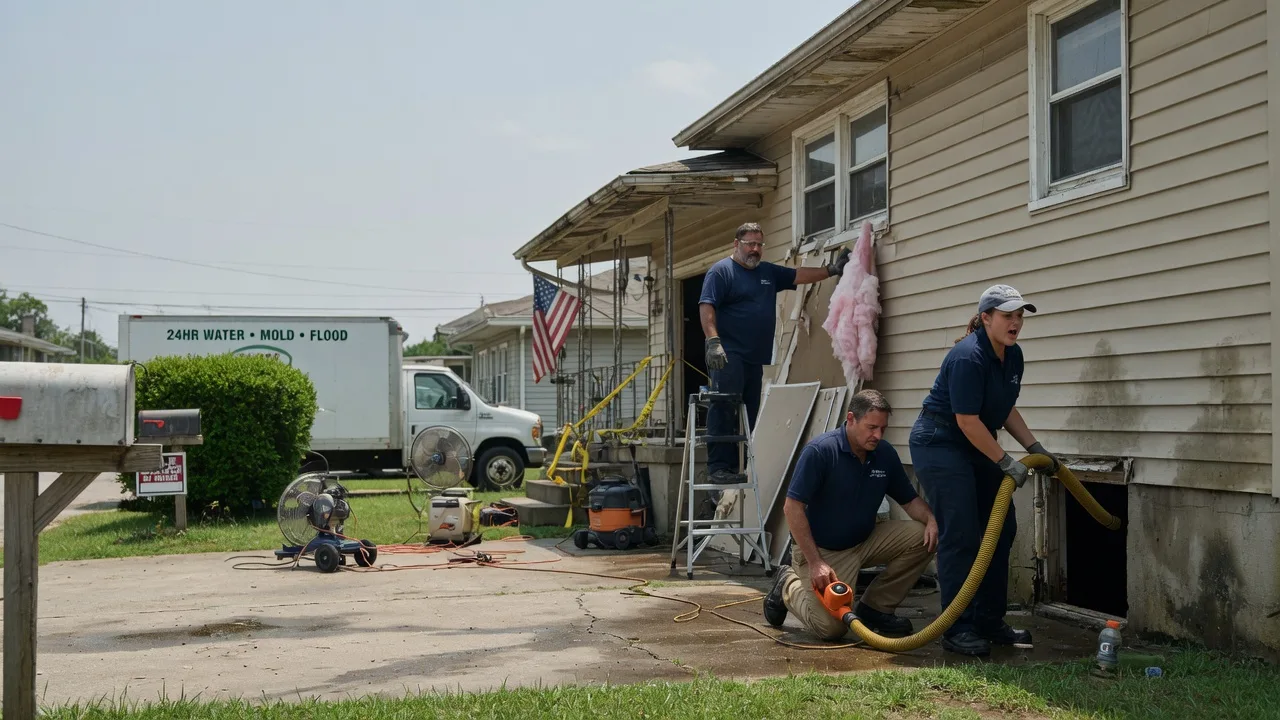 Water Damage Repair in Frenchmans Bayou, AR near me